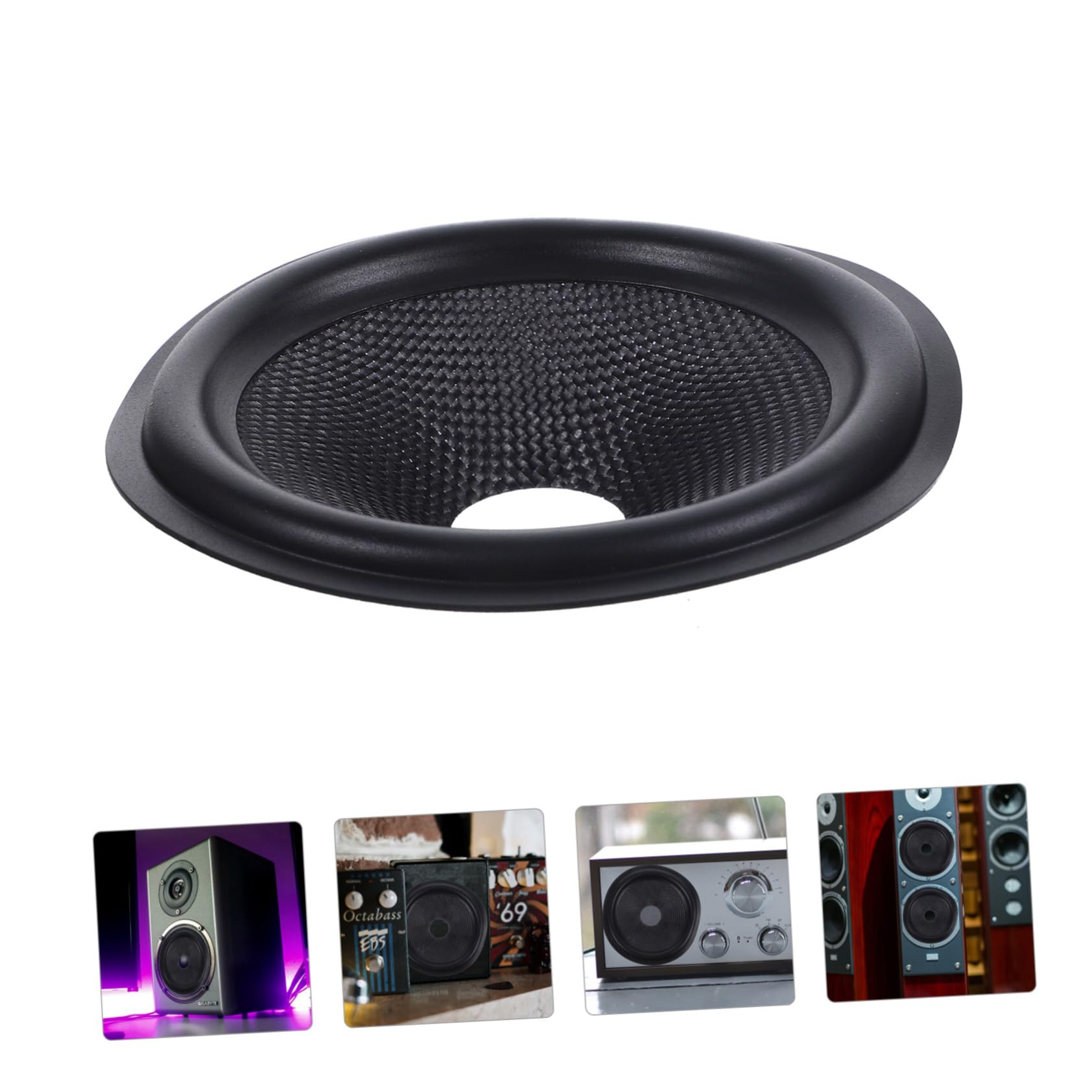 Amazon.co.jp: BUTIFULSIC スピーカーコーン 5インチ サブウーファー